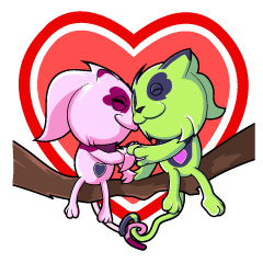 [LINEスタンプ] SPOTI AND PATCH IN LOVEの画像（メイン）