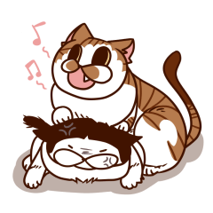 [LINEスタンプ] ずらねこ。の画像（メイン）