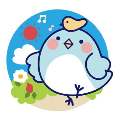 [LINEスタンプ] いつも一緒な鳥友さ！の画像（メイン）