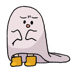 [LINEスタンプ] おばけくん