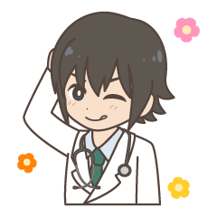 [LINEスタンプ] 医学生,救急,医師,看護師,事務,微生物,患者の画像（メイン）