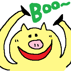 [LINEスタンプ] Boo1の画像（メイン）