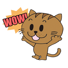 [LINEスタンプ] ねこのロッティ