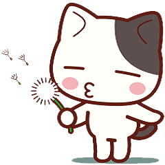 [LINEスタンプ] かわいいにゃんこ