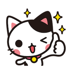 [LINEスタンプ] 可愛くピンチを切り抜けるネコ