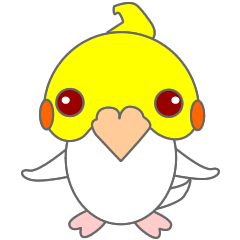 [LINEスタンプ] lovely robinの画像（メイン）