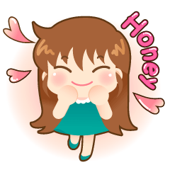 [LINEスタンプ] I'm Honeyの画像（メイン）