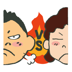 [LINEスタンプ] ザ・反抗期 おかんVSオレ