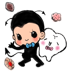 [LINEスタンプ] キュッシー＆虫ばいまん