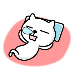 [LINEスタンプ] ぐーたらねこのだらだら日記の画像（メイン）