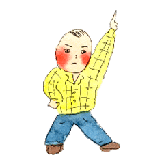 [LINEスタンプ] イラストレーター目黒雅也の「まさるくん」の画像（メイン）