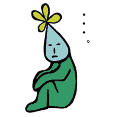 [LINEスタンプ] シロツメ4くん