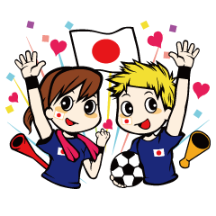 [LINEスタンプ] サッカー応援スタンプ