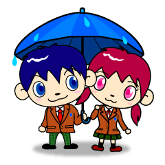 [LINEスタンプ] What a Cute！ School Life of Japan Vol.1