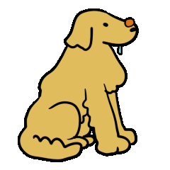 [LINEスタンプ] 名犬チョビすたんぽ！の画像（メイン）