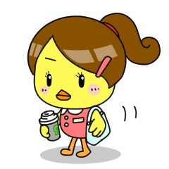 [LINEスタンプ] ゆるかわなひよこのOL、ひよ子ちゃん