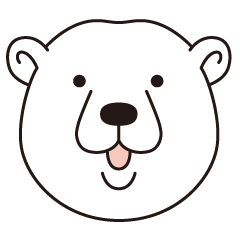 [LINEスタンプ] シロクマだらけの画像（メイン）