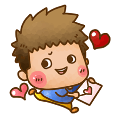 [LINEスタンプ] Pufu's happy life