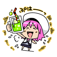 [LINEスタンプ] オタク系魔法少女「シャルル」の画像（メイン）