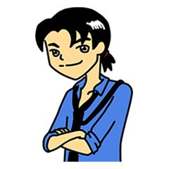 [LINEスタンプ] (Average) Joe