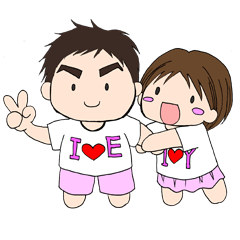 [LINEスタンプ] えりちゃん＆ゆうちゃん 何気ない日常！編