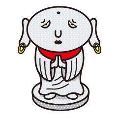 [LINEスタンプ] 地蔵くん