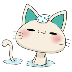 [LINEスタンプ] ネコミドロ