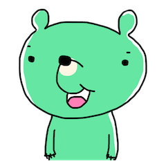 [LINEスタンプ] くまわさくん