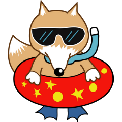 [LINEスタンプ] Andrew The Fox