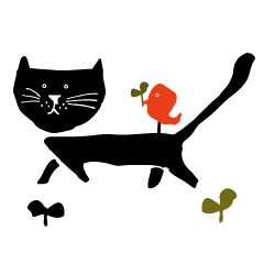 [LINEスタンプ] 黒猫のももこさん