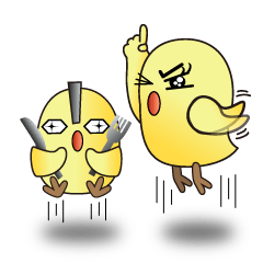 [LINEスタンプ] インコデラックスとウルトラインコの画像（メイン）