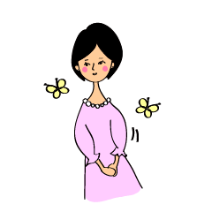 [LINEスタンプ] 華麗子さん