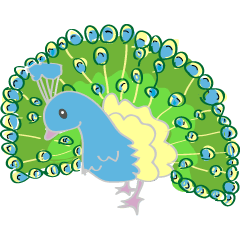 [LINEスタンプ] Lovely bird’s happy life