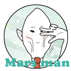 [LINEスタンプ] マーズマンの画像（メイン）