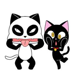 [LINEスタンプ] ネコのパン太