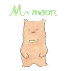[LINEスタンプ] Mr moonの画像（メイン）