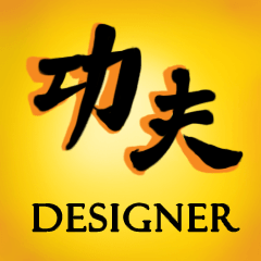 [LINEスタンプ] KUNG FU DESIGNERの画像（メイン）