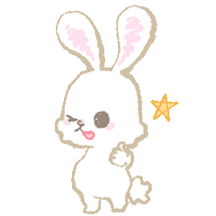 癒し系☆うさぎのもちゃび。