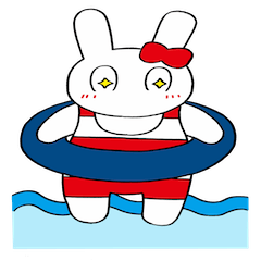 [LINEスタンプ] うさぎのマオマオの画像（メイン）