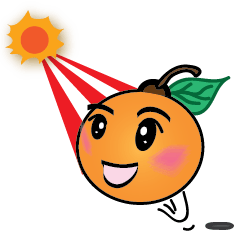 [LINEスタンプ] Little Orange