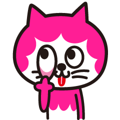 [LINEスタンプ] 天然パーにゃん。