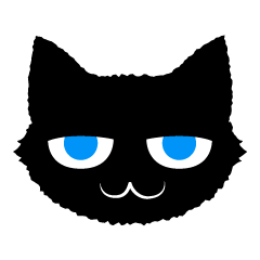 [LINEスタンプ] 黒猫