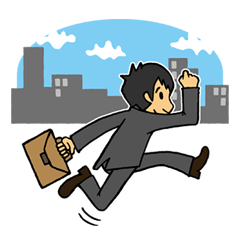 [LINEスタンプ] ビジネスマンスタンプ（営業マン）
