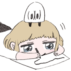 [LINEスタンプ] もぶ と ぼぶのおなご