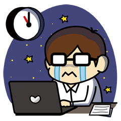 [LINEスタンプ] プログラマーの日常