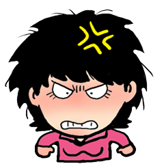 [LINEスタンプ] 怒ったり、驚いたり