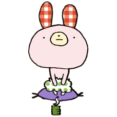 [LINEスタンプ] うさぎのサブちゃん