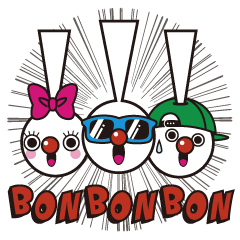 [LINEスタンプ] BON BON BON