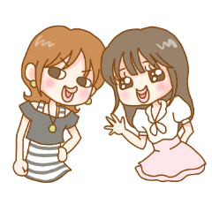 [LINEスタンプ] あこぺとねーちゃん