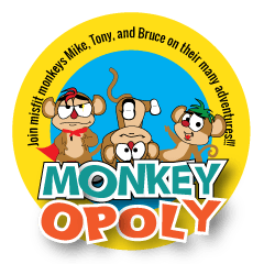 [LINEスタンプ] MonkeyOpoly